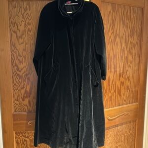 Drizzle vintage duster velvet size 8